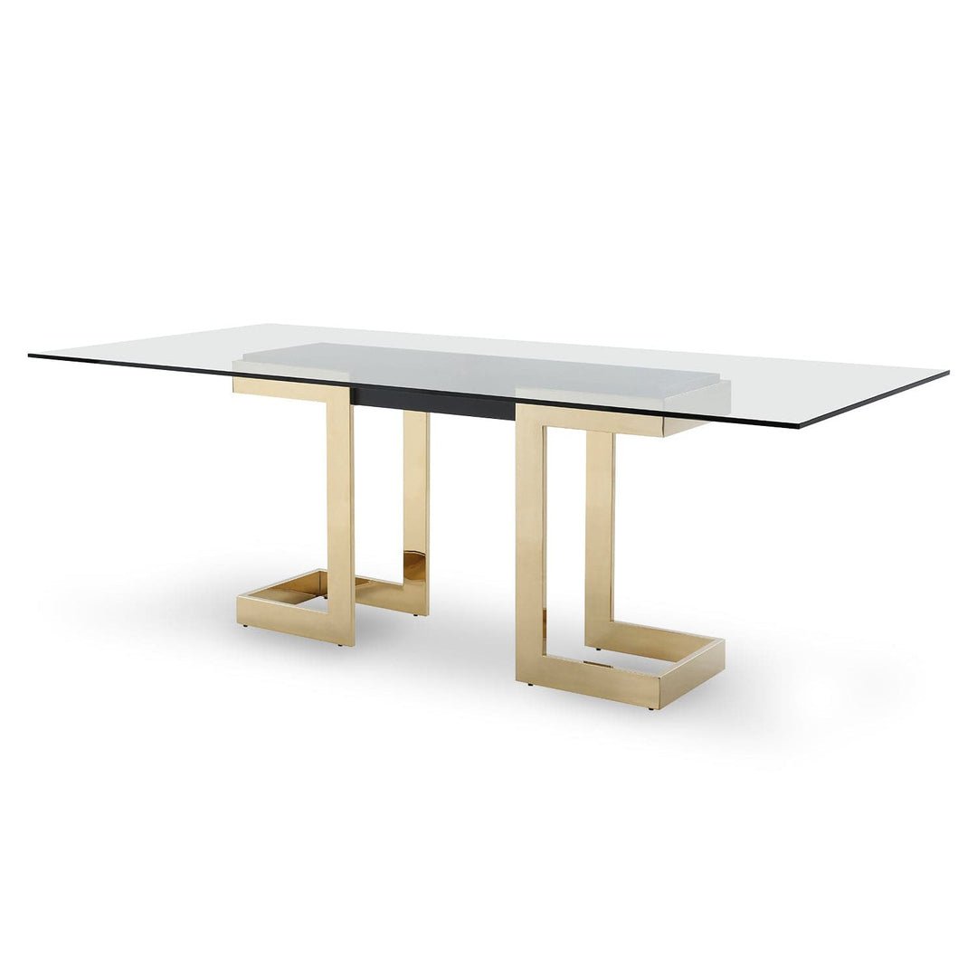 Sumo Dining Table-Whiteline Modern Living-WHITELINE-DT1658-BLK-Dining Tables-2-France and Son