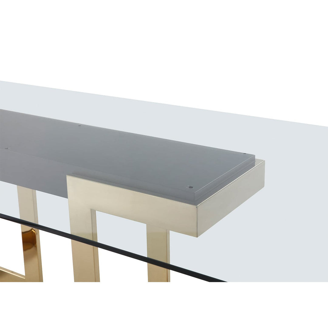 Sumo Dining Table-Whiteline Modern Living-WHITELINE-DT1658-BLK-Dining Tables-3-France and Son