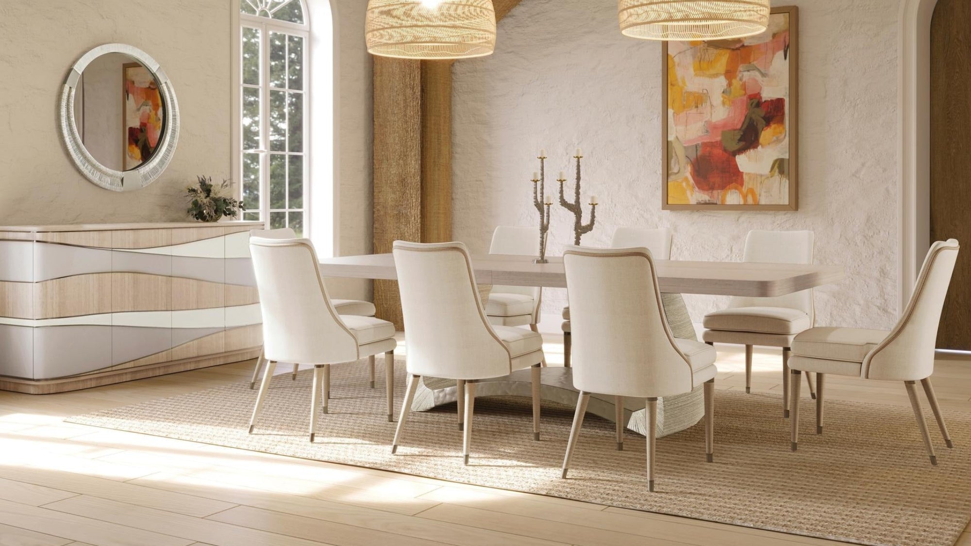 Swell Danish Cord Dining Table