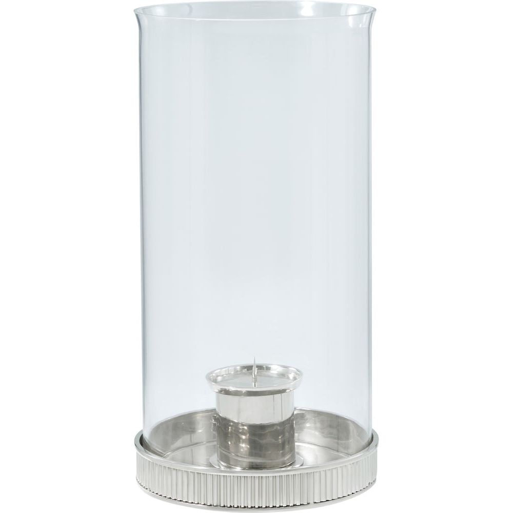 Candle Holders Last Storm of the Season Grande 18" Nickel