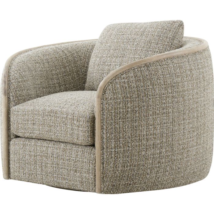Lounge Chairs Toulon Swivel Chair - Latte