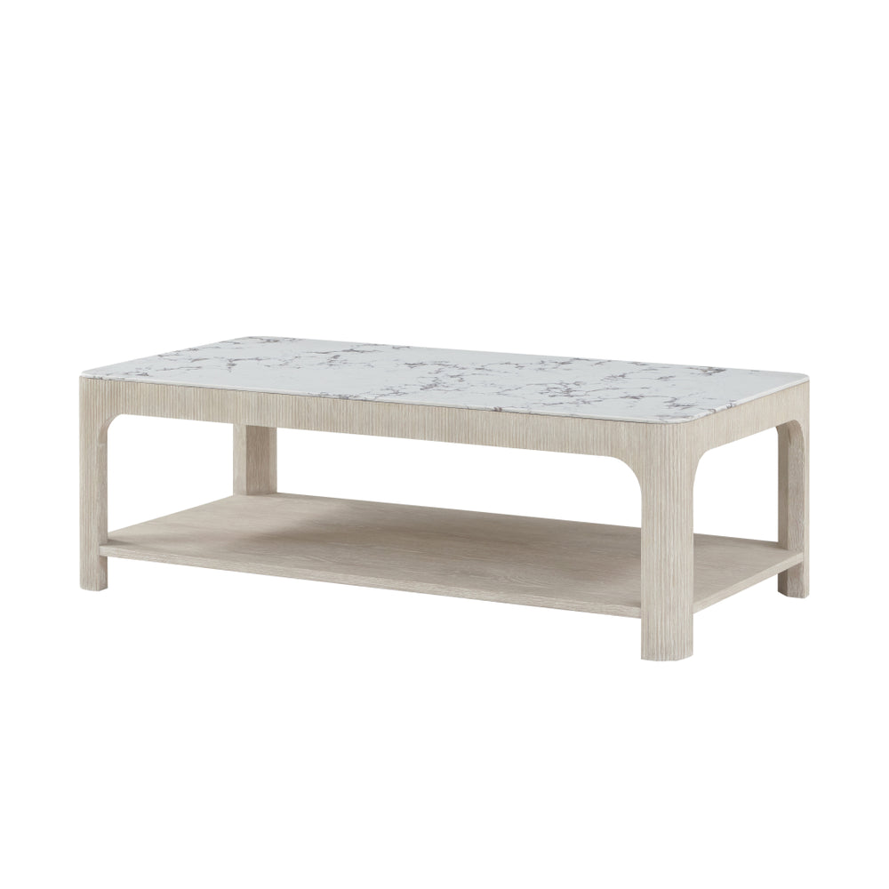 Horizon Square Quartz Cocktail Table