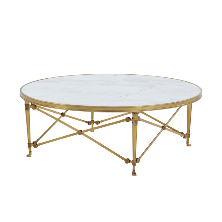 Spencer London Brass Cocktail Table