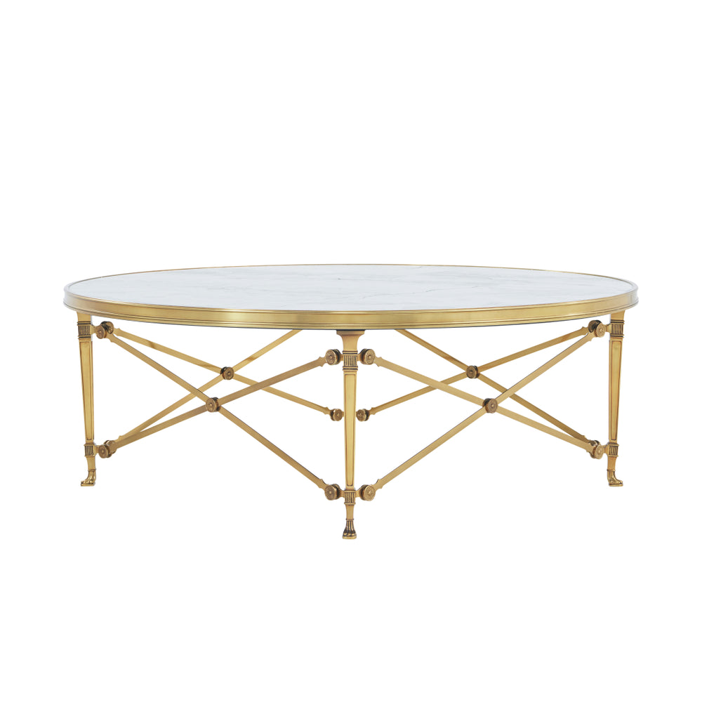 Spencer London Brass Cocktail Table