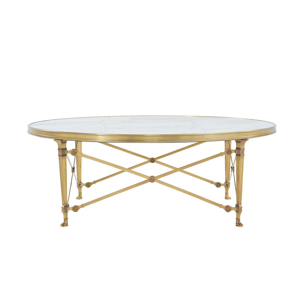 Spencer London Brass Cocktail Table