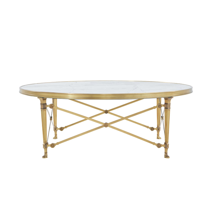 Spencer London Brass Cocktail Table