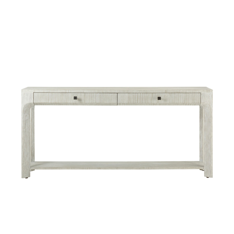 Breeze Two Drawer Console Table-Theodore Alexander-STOCKR-THEO-TA53040-Console Tables-1-France and Son
