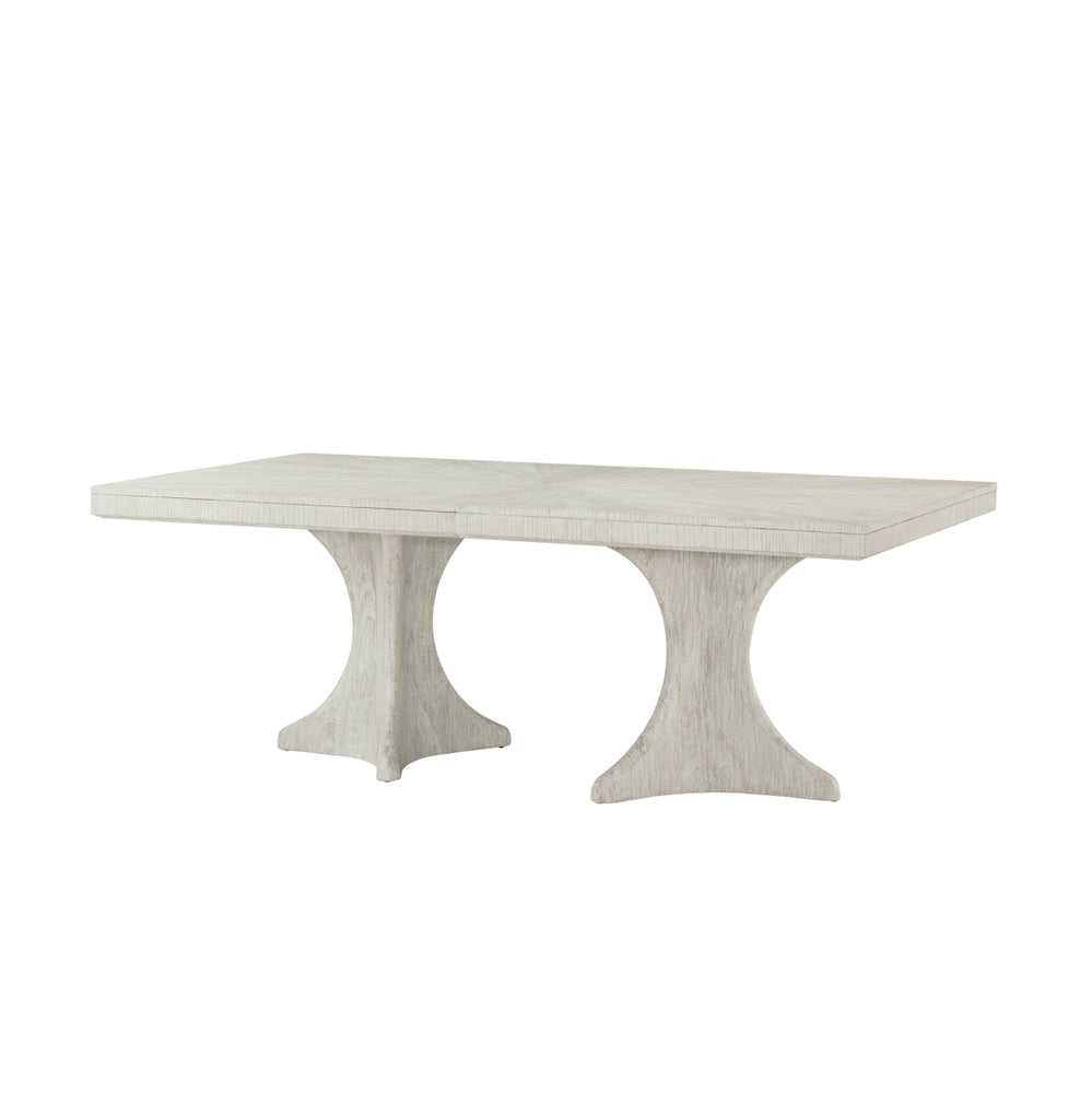 Breeze Pedestal Dining Table-Theodore Alexander-THEO-TA54020-Dining Tables-3-France and Son