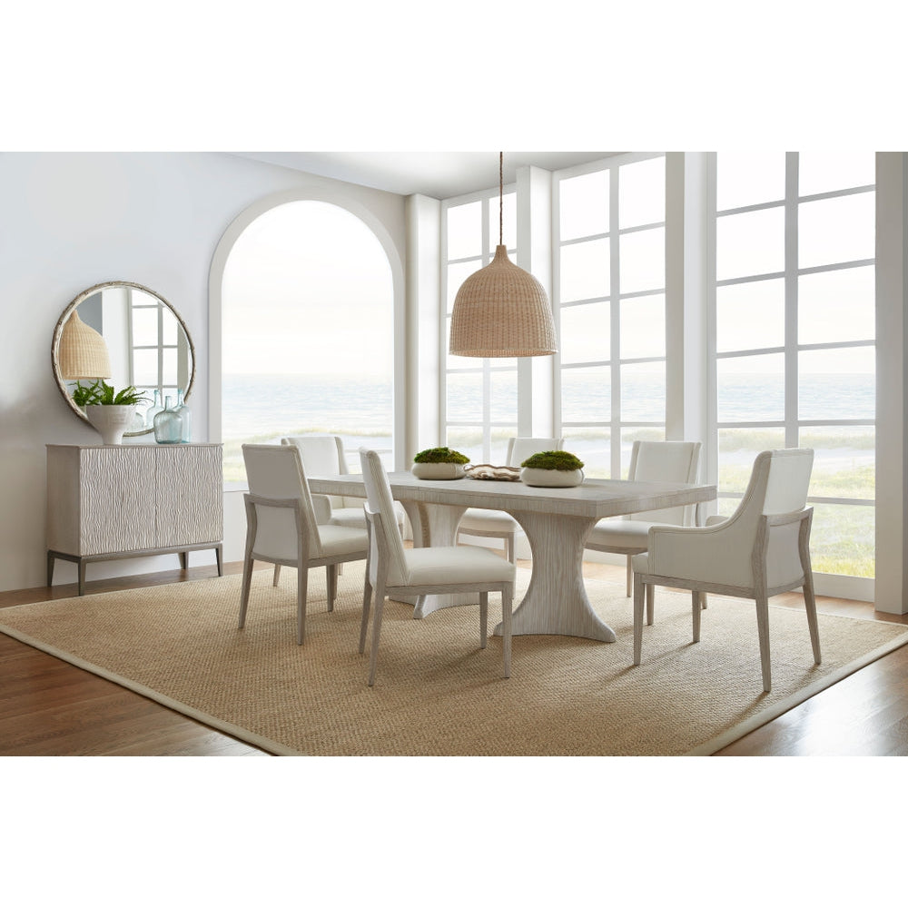 Breeze Pedestal Dining Table-Theodore Alexander-THEO-TA54020-Dining Tables-2-France and Son