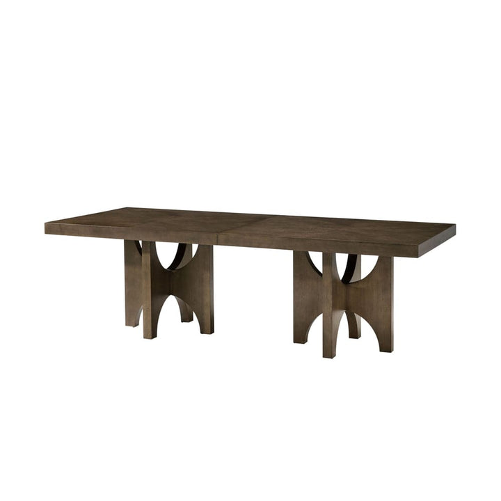 Catalina Extending Dining Table-Theodore Alexander-THEO-TA54024.C306-Dining TablesDune-3-France and Son