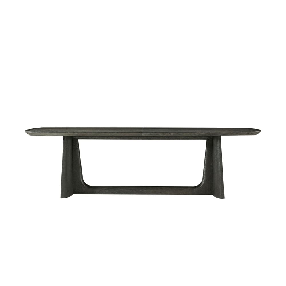 Repose Rectangular Extension Dining Table-Theodore Alexander-THEO-TA54064.C322-Dining TablesGrey Oak-5-France and Son