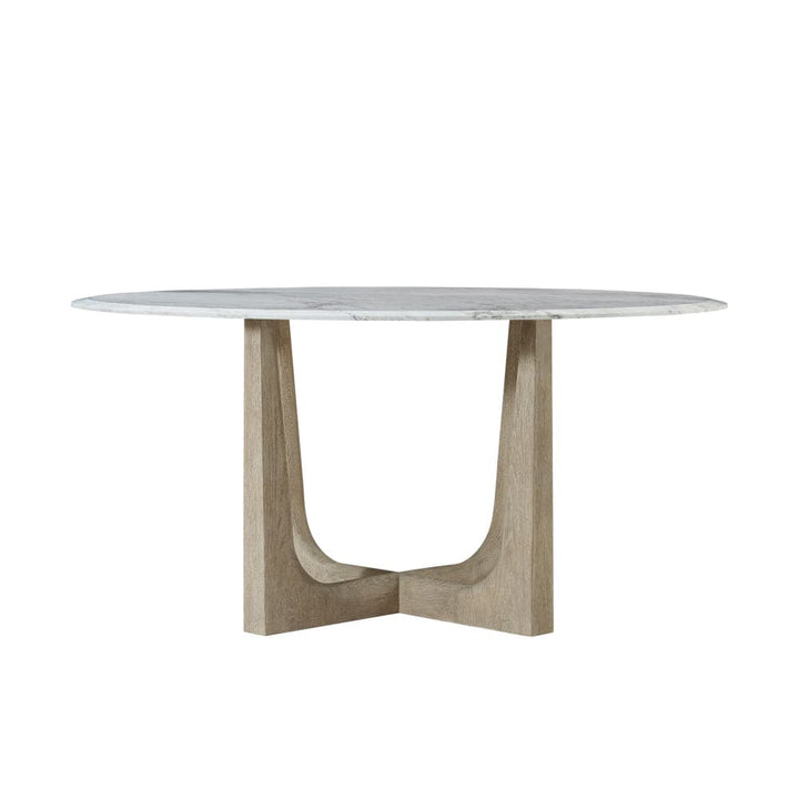 Repose Round Dining Table-Theodore Alexander-THEO-TA54085.C325-Dining TablesCharcoal Oak Finish-5-France and Son