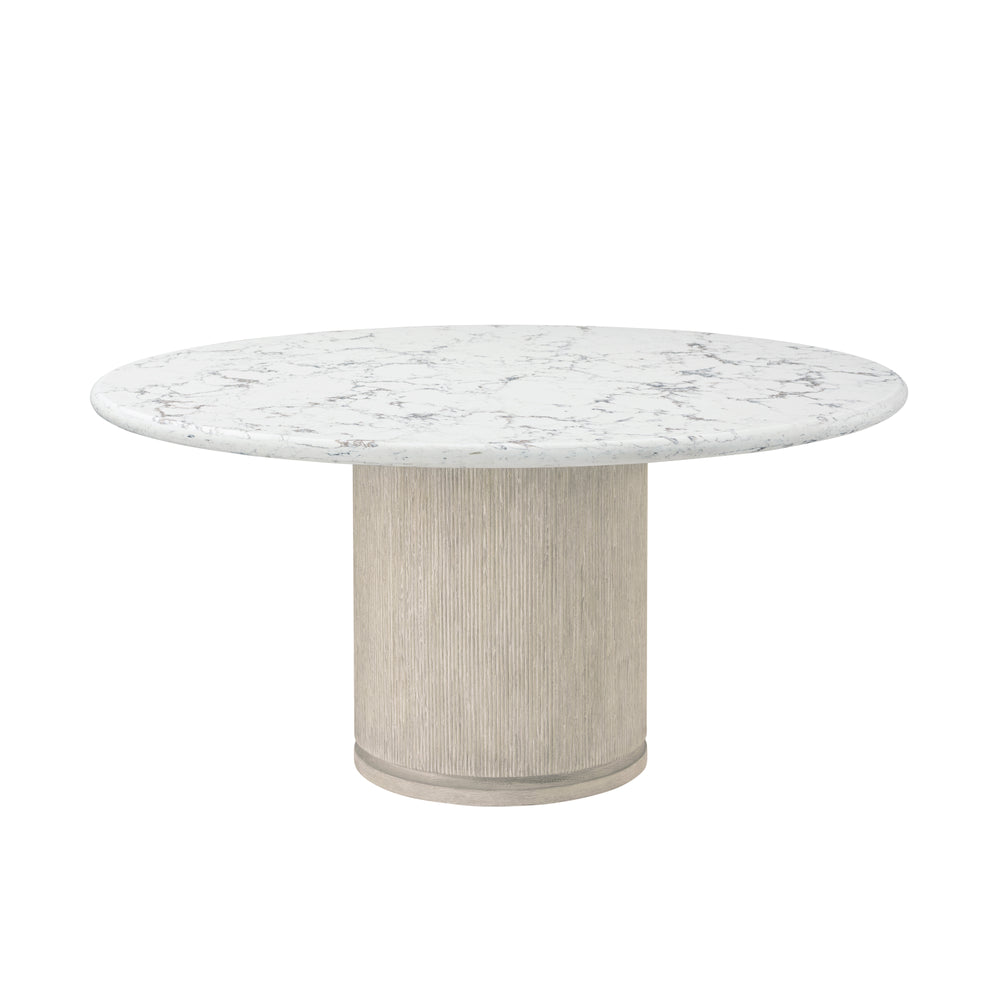 Horizon Round Quartz Dining Table