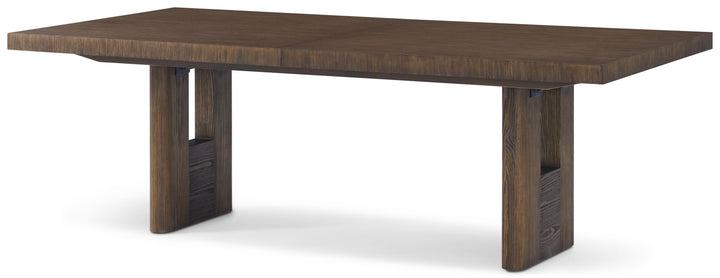 Urbane Rectangular Extension Dining Table - Campfire