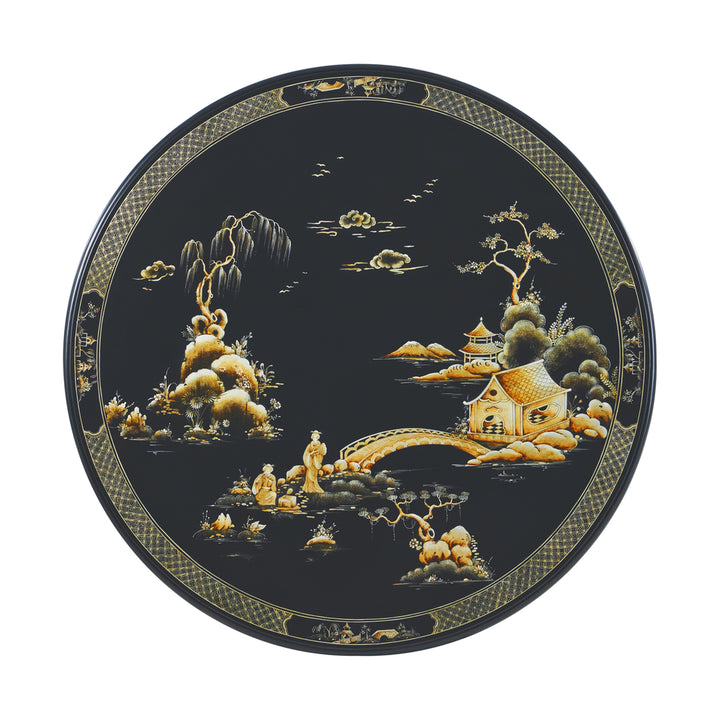 Spencer London Chinoiserie Center Table