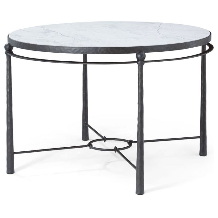 Console Tables Spencer London Round Metal Center Table