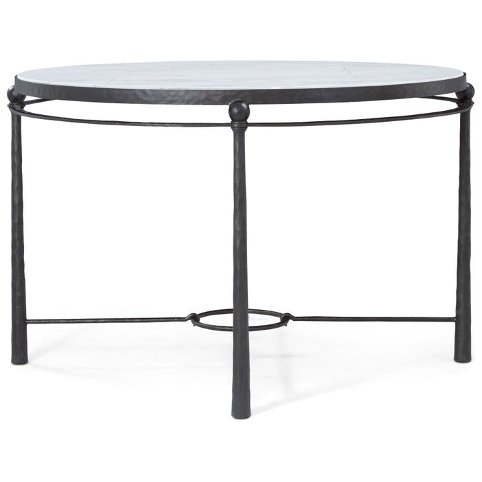 Console Tables Spencer London Round Metal Center Table