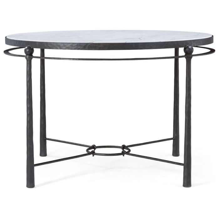 Console Tables Spencer London Round Metal Center Table