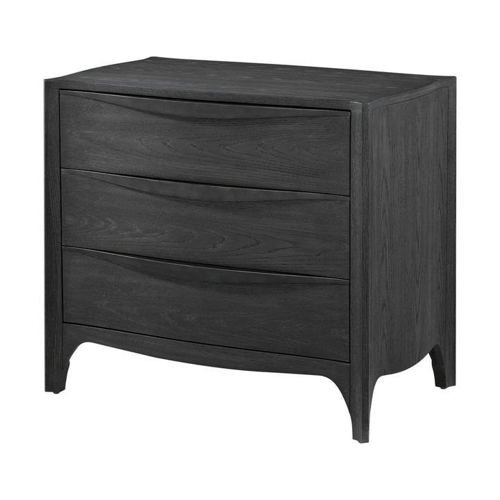 Rome 3-Drawer Nightstand