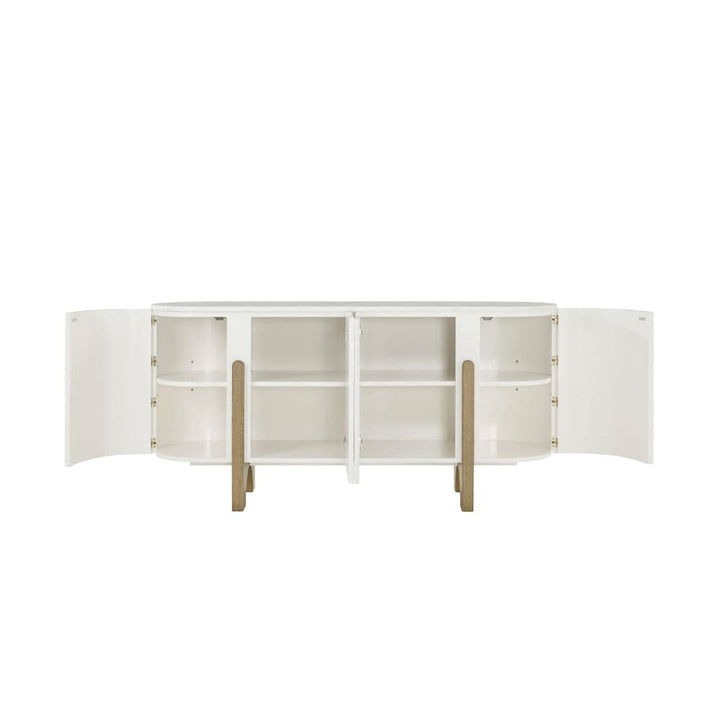 Archo Media Cabinet-Theodore Alexander-THEO-TA61065-Bookcases & Cabinets-7-France and Son