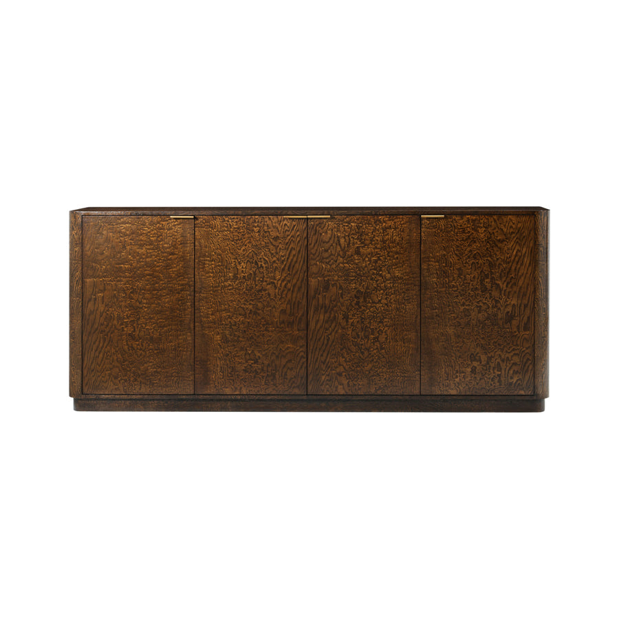 Sideboards & Credenzas Kesden 4 Door Burl Sideboard