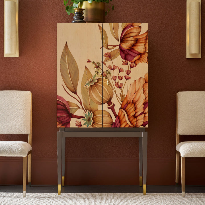 Bouquet Bar Cabinet