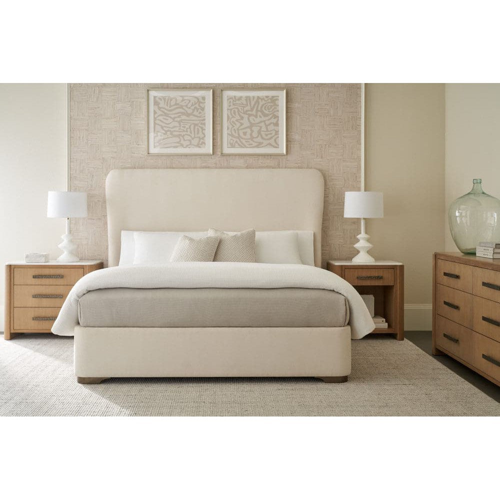 Essence Upholstered US King Bed-Theodore Alexander-THEO-TA83056.1CLK-Beds-2-France and Son