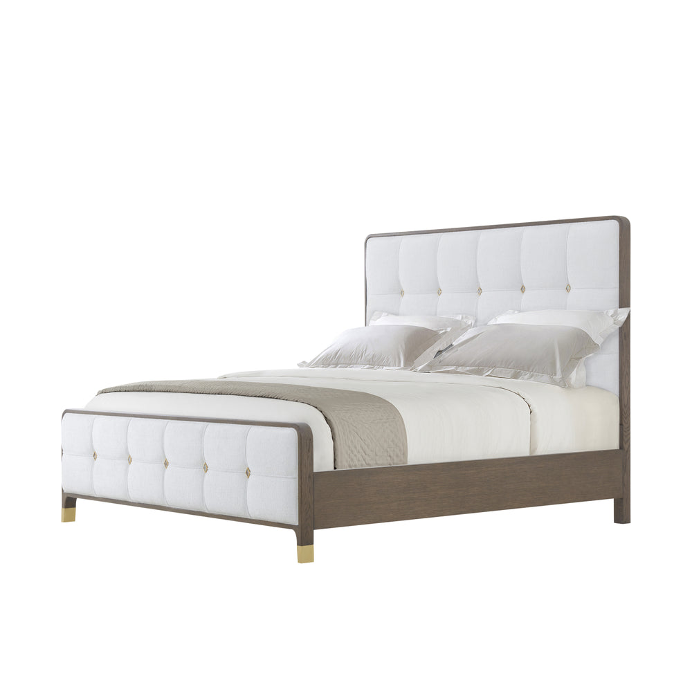 Beds Judith Leiber Upholstered King Bed - Mink