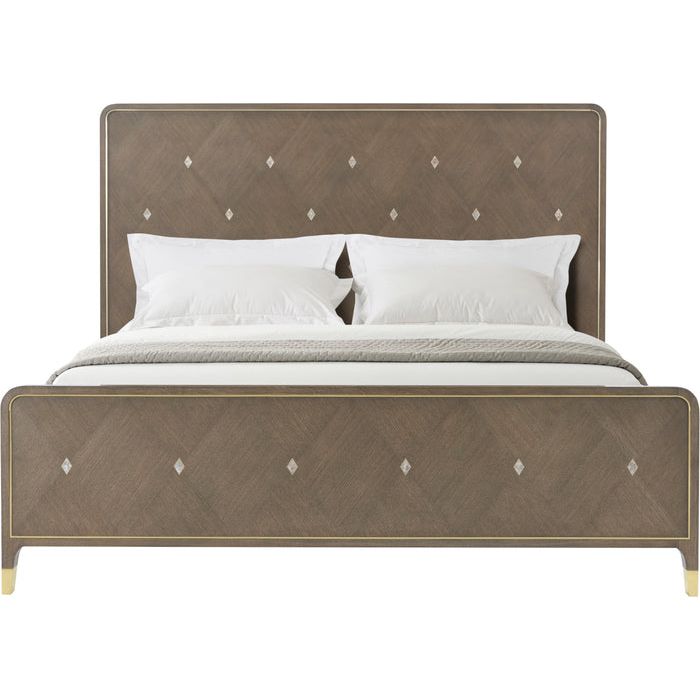 Beds Judith Leiber King Bed - Mink