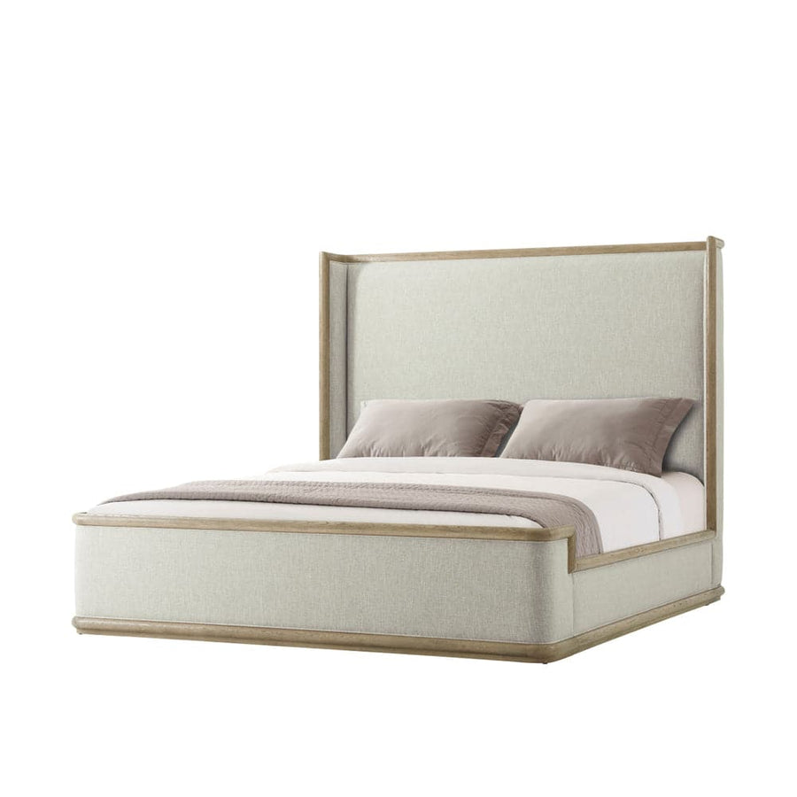 Catalina Upholstered Bed-Theodore Alexander-THEO-TA84011.1CGN-BedsDune-1-France and Son