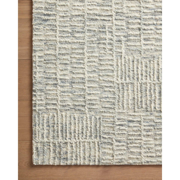 Loloi Tallulah Sky / Ivory 18" x 18" Sample Rug