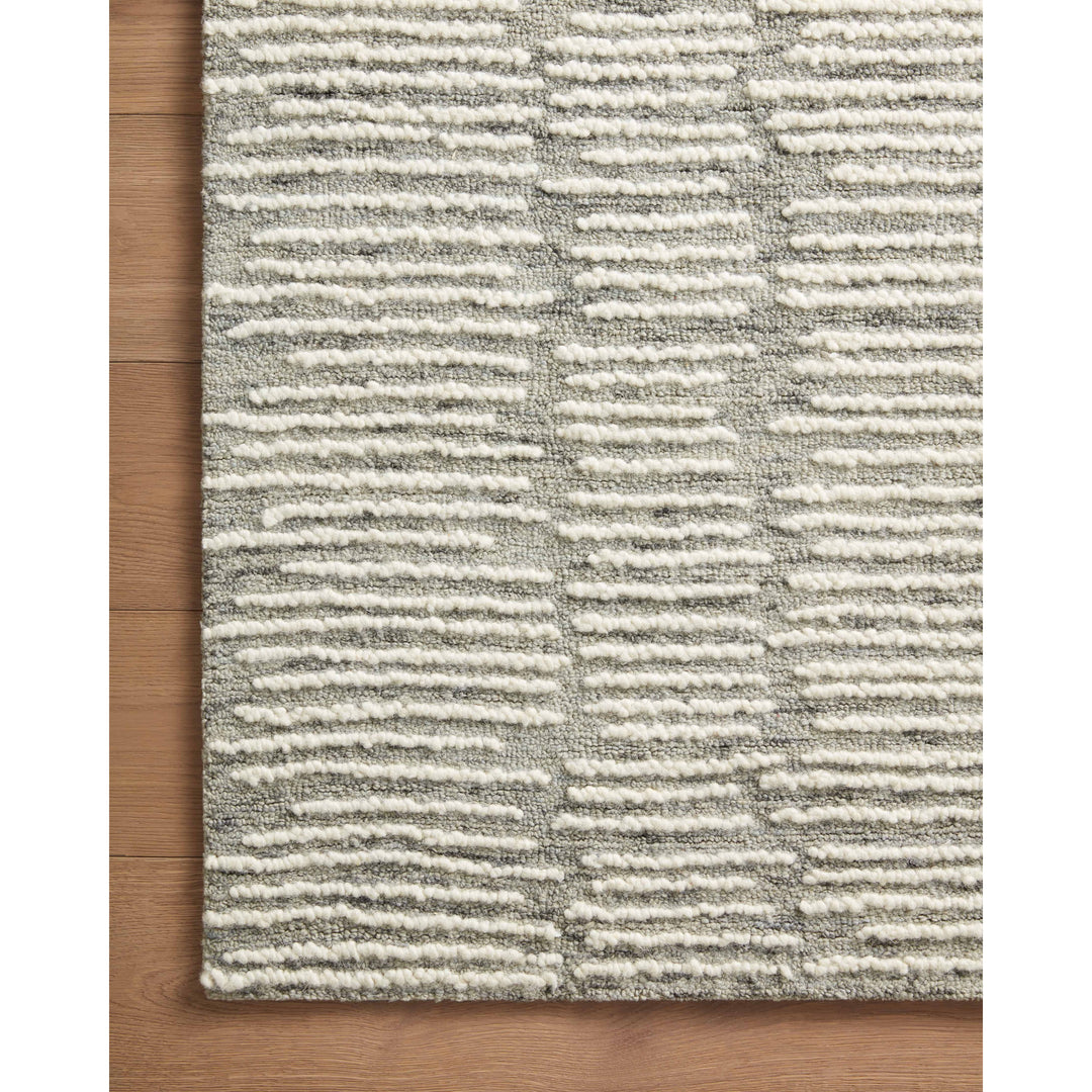 Loloi Tallulah Stone / Ivory 5'-0" x 7'-6" Area Rug