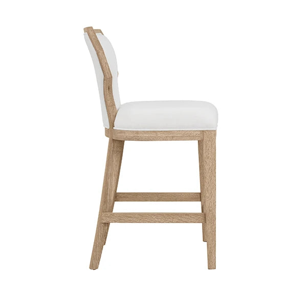 Tally Counter Stool With Curved Angle Back