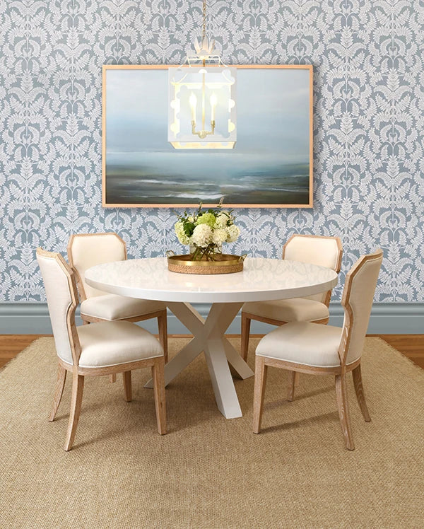 Tally Dining Chair With Curved Angle Back