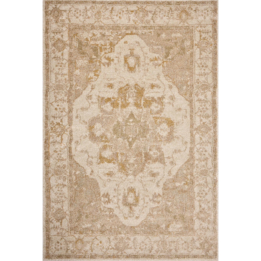 Loloi Tamryn Natural / Blush 3'-7" x 5'-7" Accent Rug