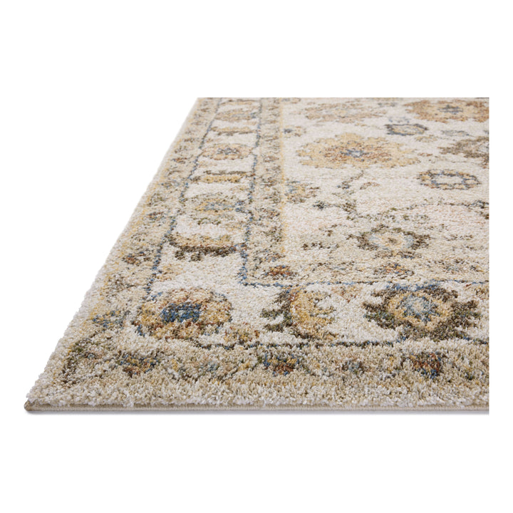 Loloi Tamryn Ivory / Multi 18" x 18" Sample Rug