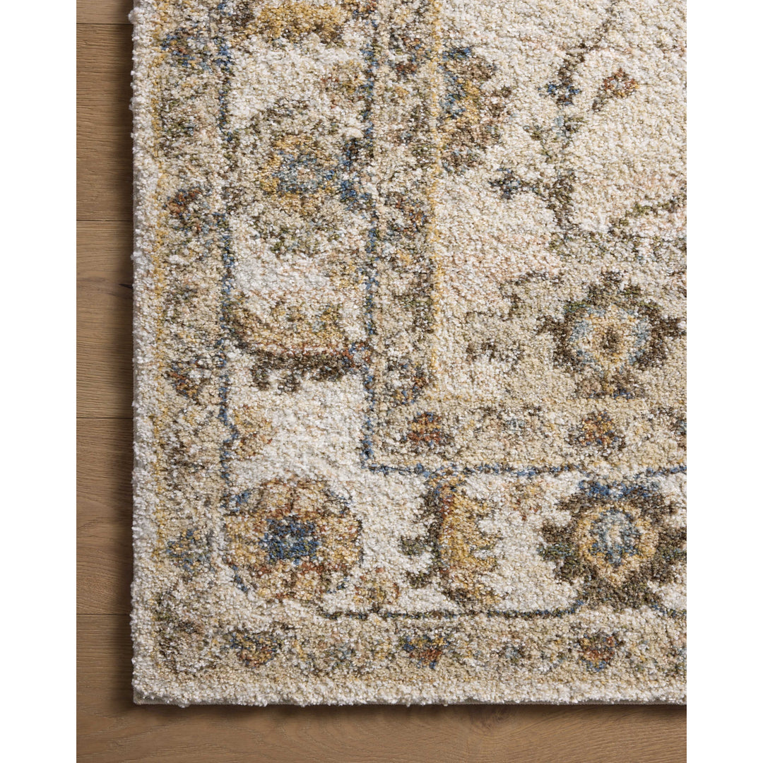 Loloi Tamryn Ivory / Multi 18" x 18" Sample Rug