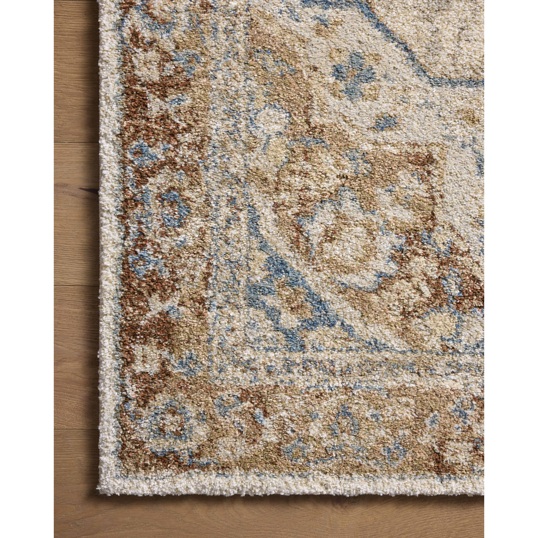 Loloi Tamryn Natural / Multi 18" x 18" Sample Rug