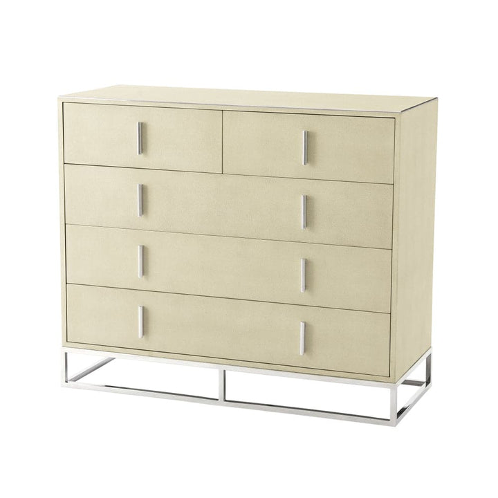 Blain Chest of Drawers-Theodore Alexander-STOCKR-THEO-TAS60012.C095-DressersOvercast-2-France and Son