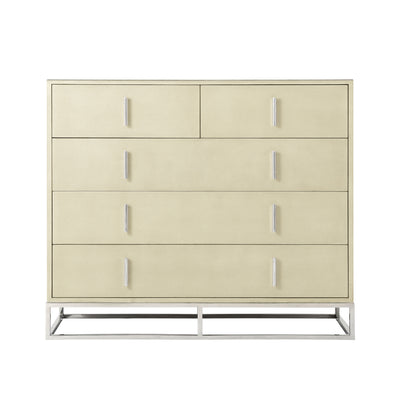 Blain Chest of Drawers-Theodore Alexander-STOCKR-THEO-TAS60012.C095-DressersOvercast-1-France and Son