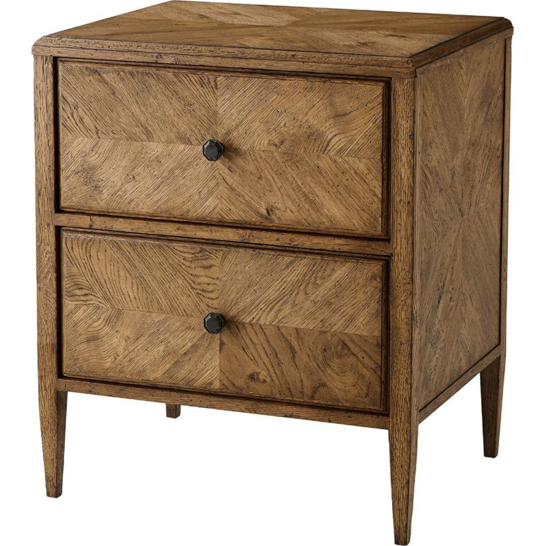 Nightstands Nova Two Drawers Nightstand