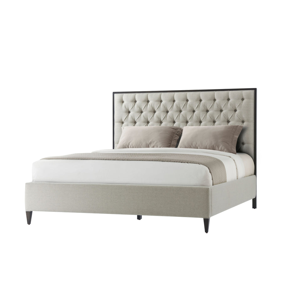 Talbot Upholstered California King Bed-Theodore Alexander-THEO-TAS84010.1BFX-Beds-1-France and Son