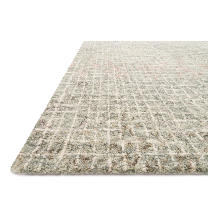 Loloi Tatum Grey / Blush 3'-6" x 5'-6" Accent Rug