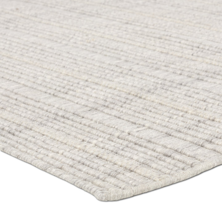 Barclay Butera by Jaipur Living Fairway Handmade Striped Silver/Cream Area Rug (8'X10')