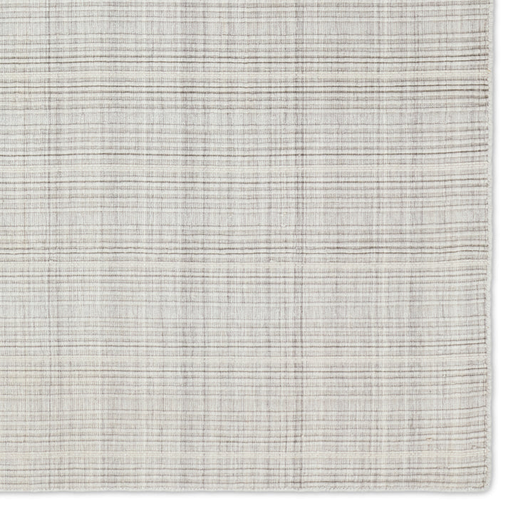 Barclay Butera by Jaipur Living Fairway Handmade Striped Silver/Cream Area Rug (8'X10')