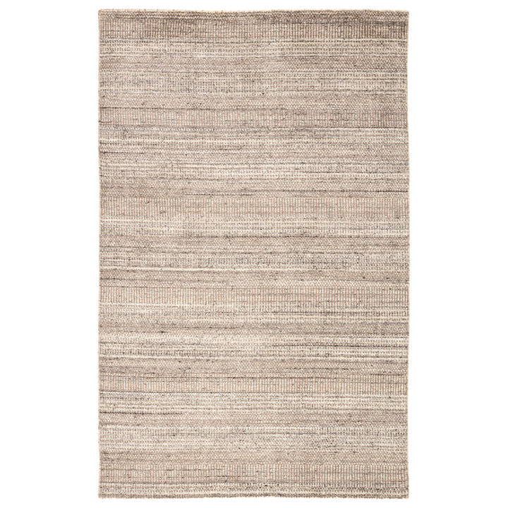 Jaipur Living Minuit Handmade Geometric Gray/ Tan Area Rug (5'X8')