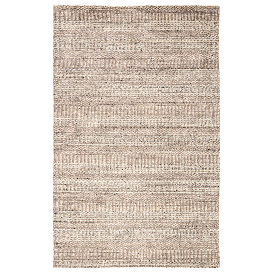 Jaipur Living Minuit Handmade Geometric Gray/ Tan Runner Rug (3'X12')