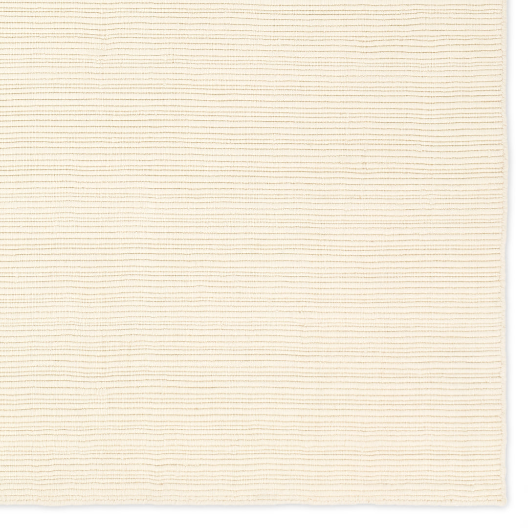 Jaipur Living Venue Handmade Solid Ivory Area Rug (6'X9' Rectangle)