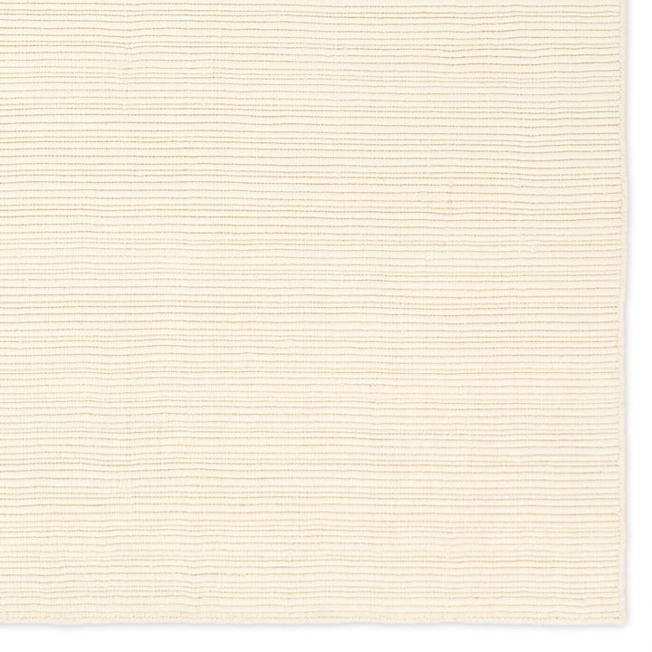 Jaipur Living Venue Handmade Solid Ivory Area Rug (6'X9' Rectangle)