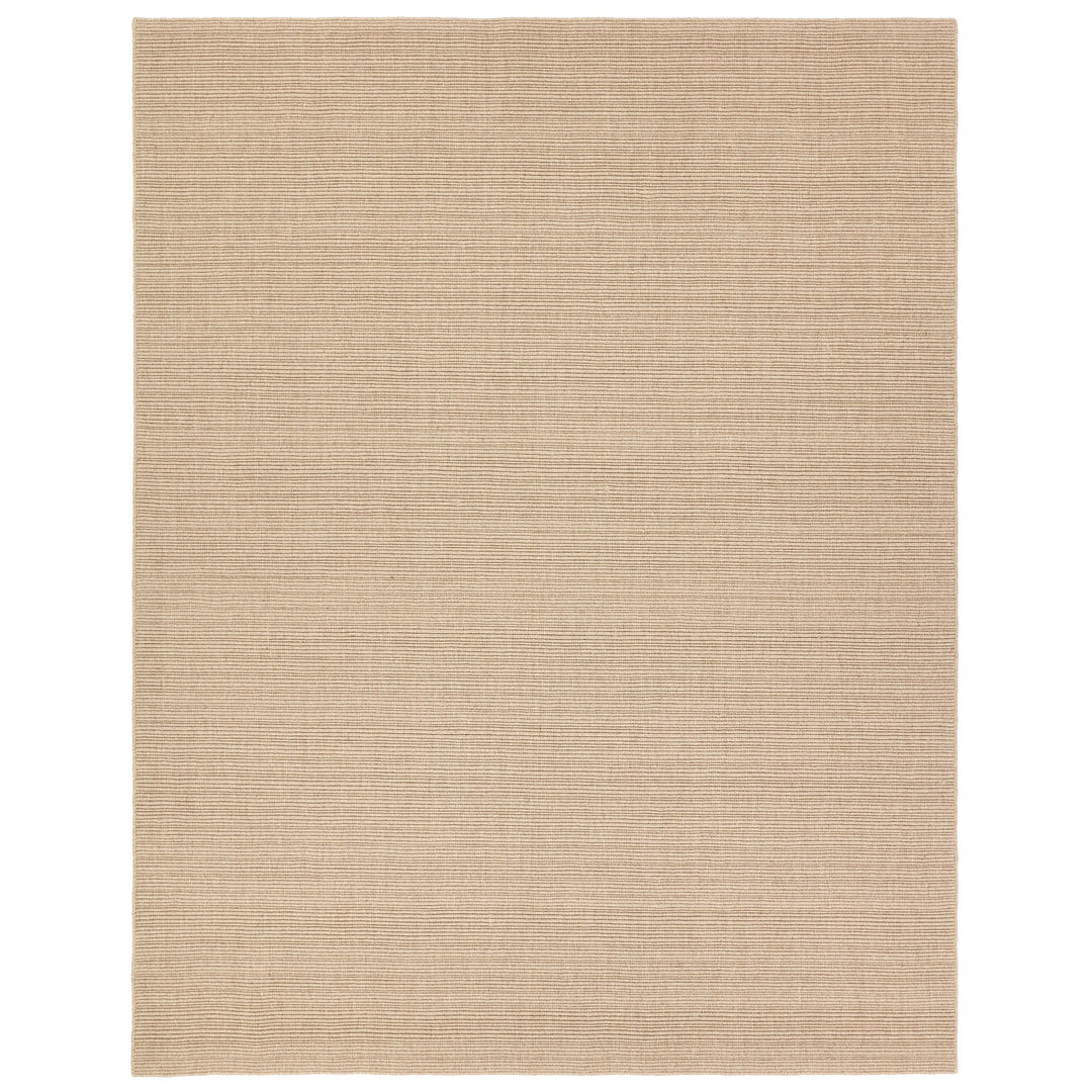 Jaipur Living Venue Handmade Solid Tan Area Rug (9'X12' Rectangle)